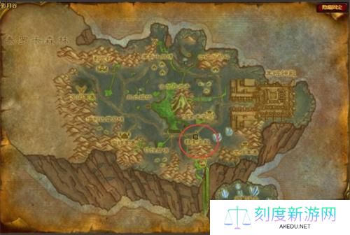 魔兽世界影月谷阿隆德坐标是什么