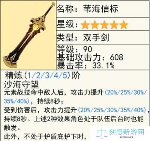 原神玛薇卡武器选择推荐