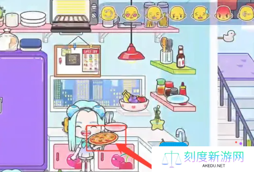 《米加小镇：世界》做披萨攻略