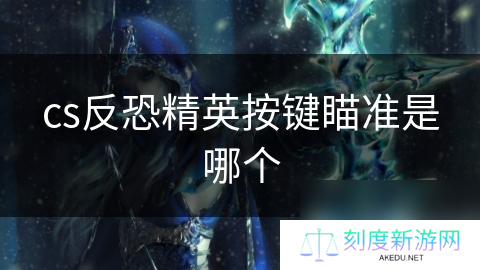 cs反恐精英按键瞄准是哪个