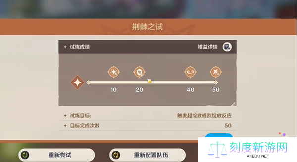 《原神》荆棘与勋冠第2关满分通关攻略