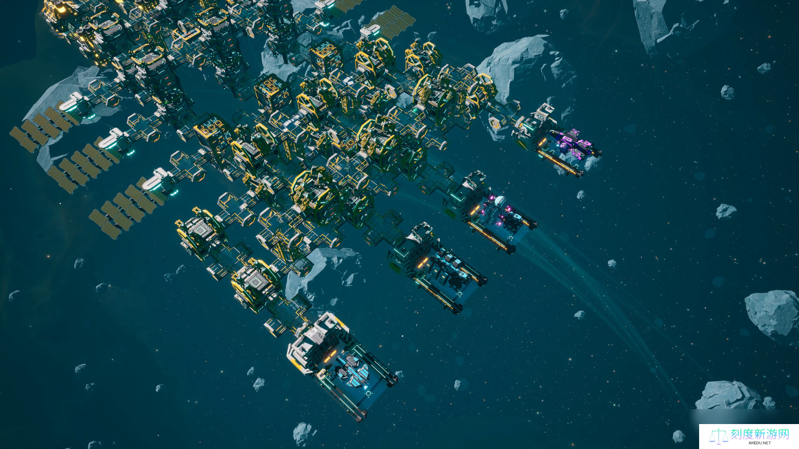 空间站工厂自动化游戏《Outworld Station》Steam页面开放 发行日期待定