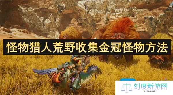 怪物猎人荒野金冠怪物怎么收集-收集金冠怪物方法
