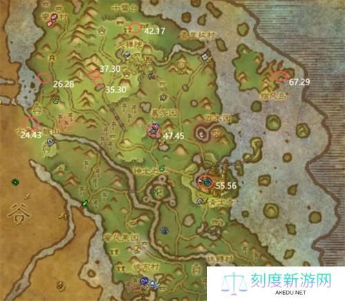 魔兽世界潘达利亚文物在哪-潘达利亚文物位置