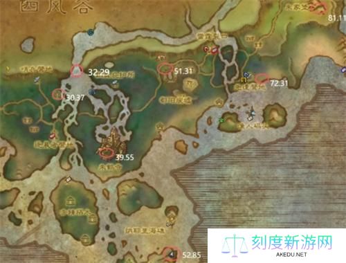 魔兽世界潘达利亚文物在哪