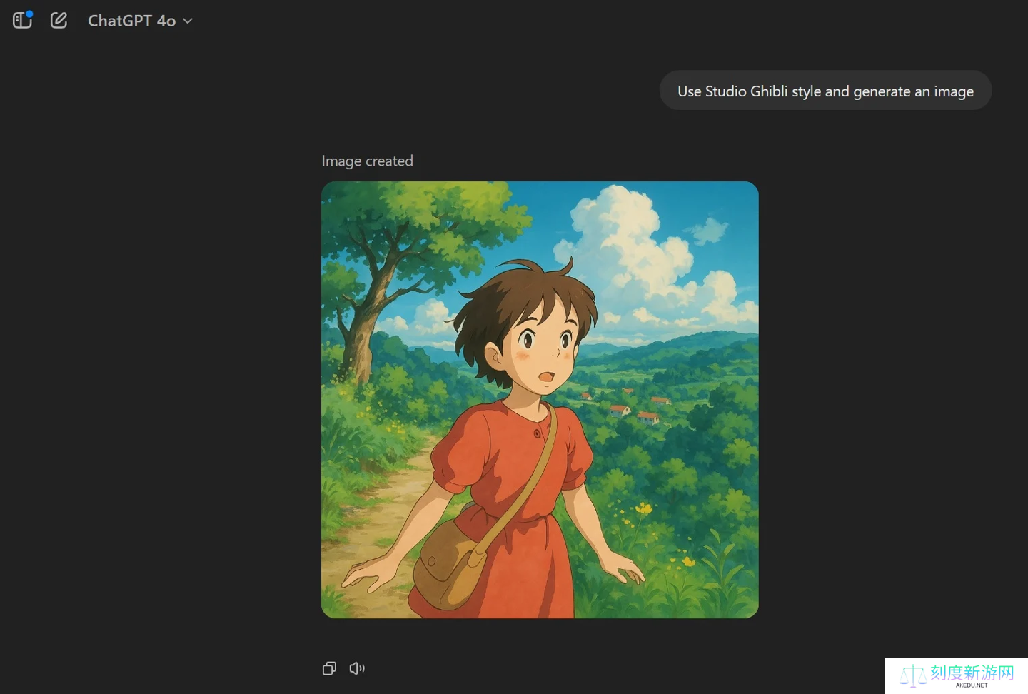 吉卜力风格 AI 图刷屏之际，消息称 OpenAI 正测试 GPT-4o 生图模型水印