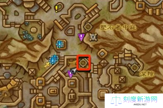 魔兽世界小号快速前往安德麦方法