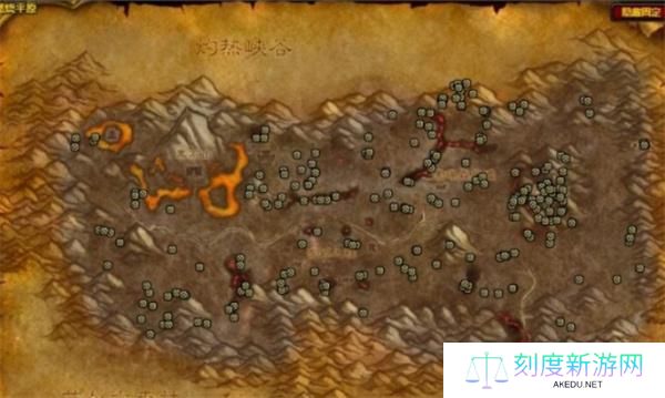 魔兽世界秘银矿石位置大全