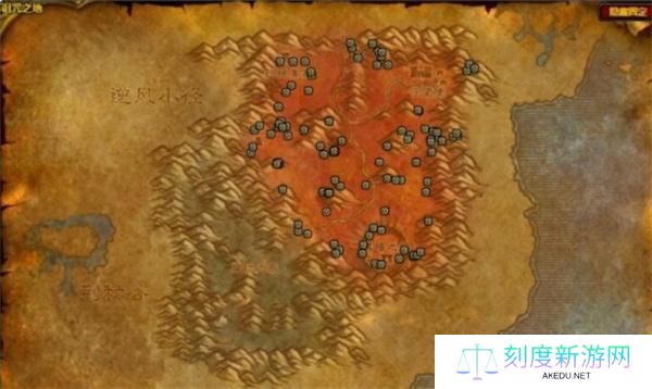 魔兽世界秘银矿石位置大全