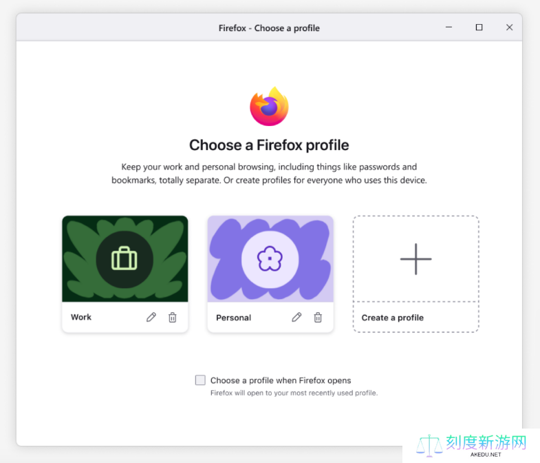 Firefox 火狐浏览器 138.0 版本发布：用户可切换多个身份、适配 Win11 亚克力弹出菜单