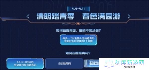 cf踏青码大全